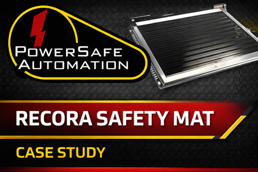 Case Study: Area Safeguarding with Safety Mats and a Safety Controller on a Coating Machine