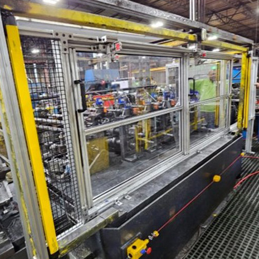 Roll Forming Machine Guarding System
