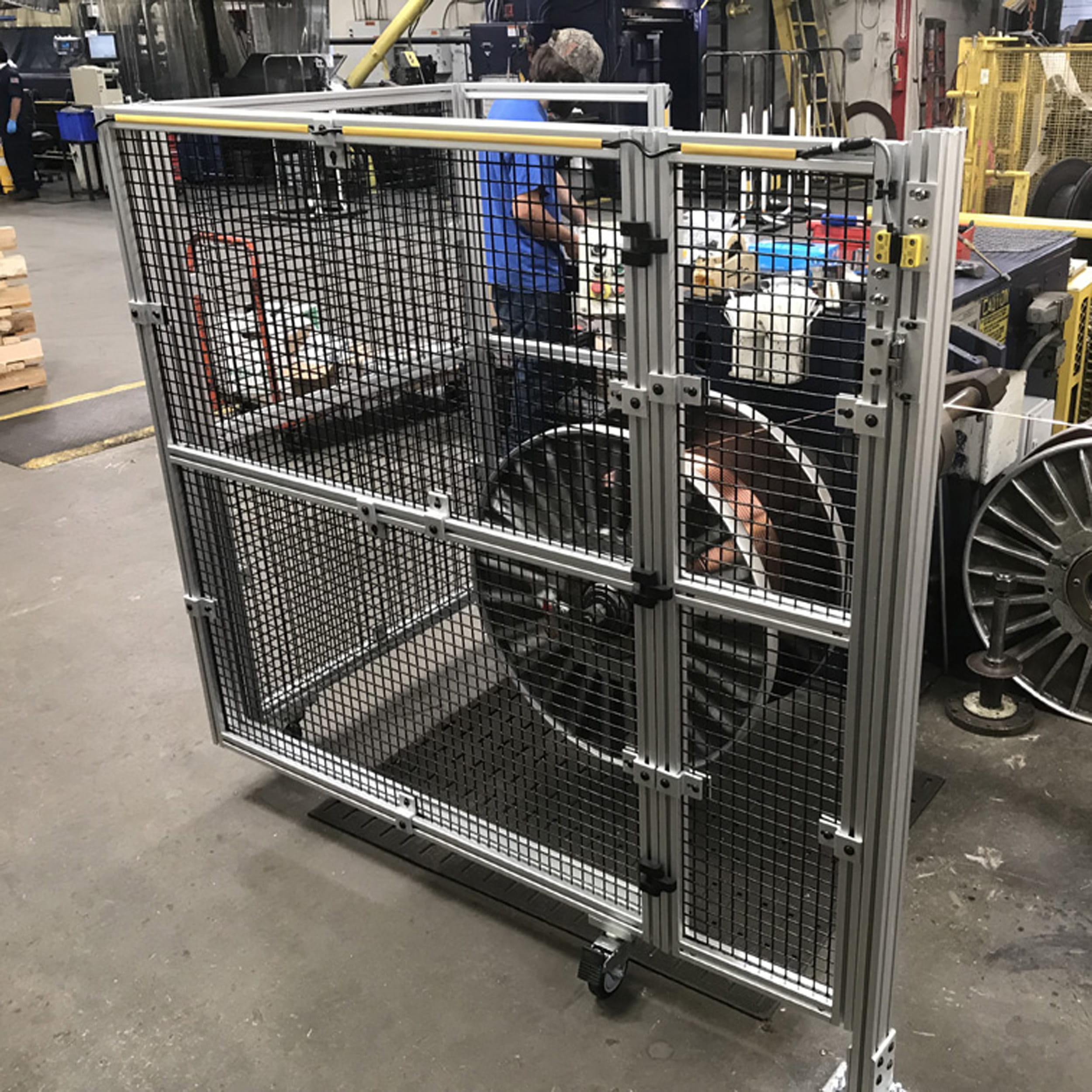 Steel Coil Machine Guarding