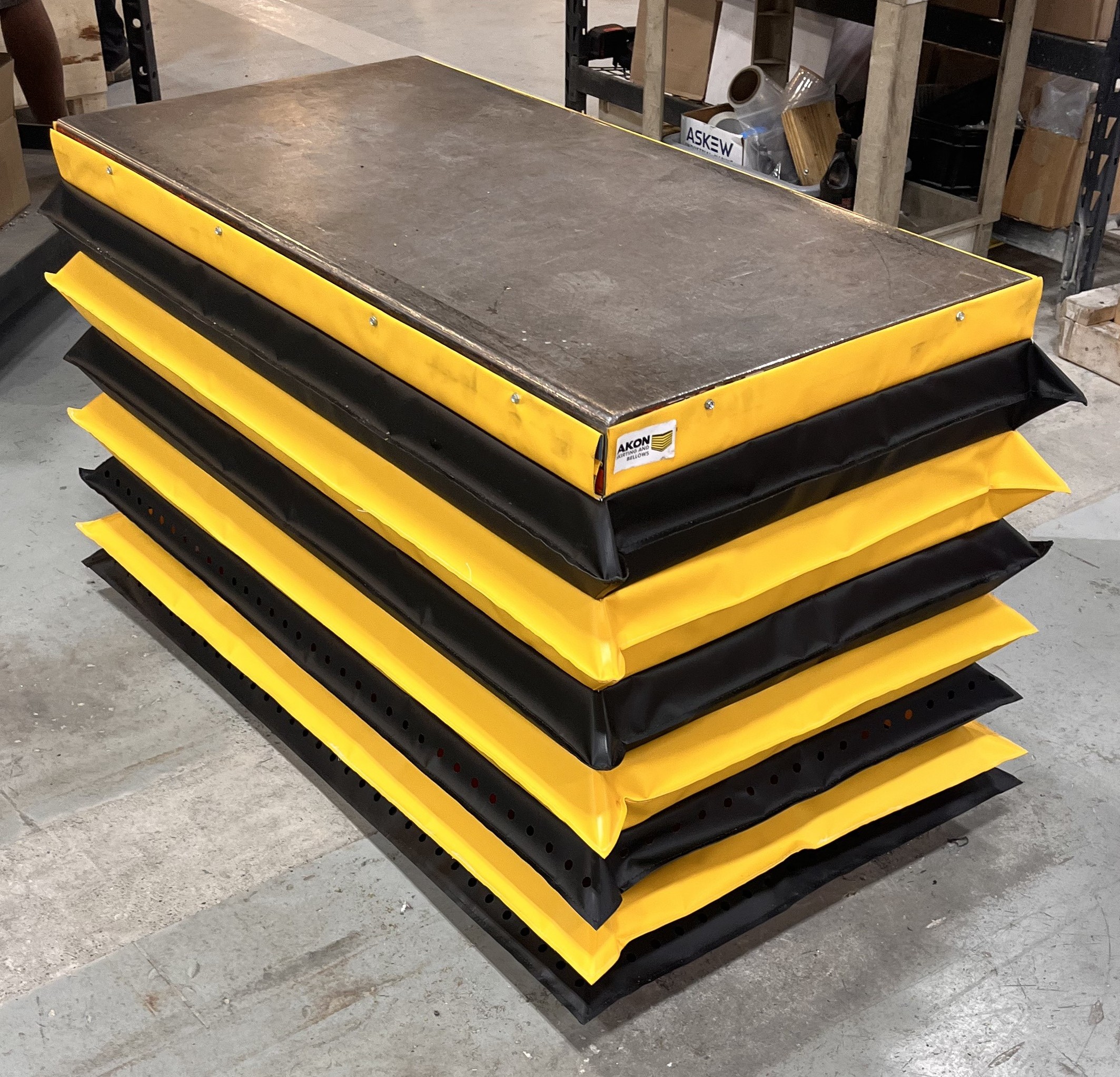Scissor Lift Safety Bellows