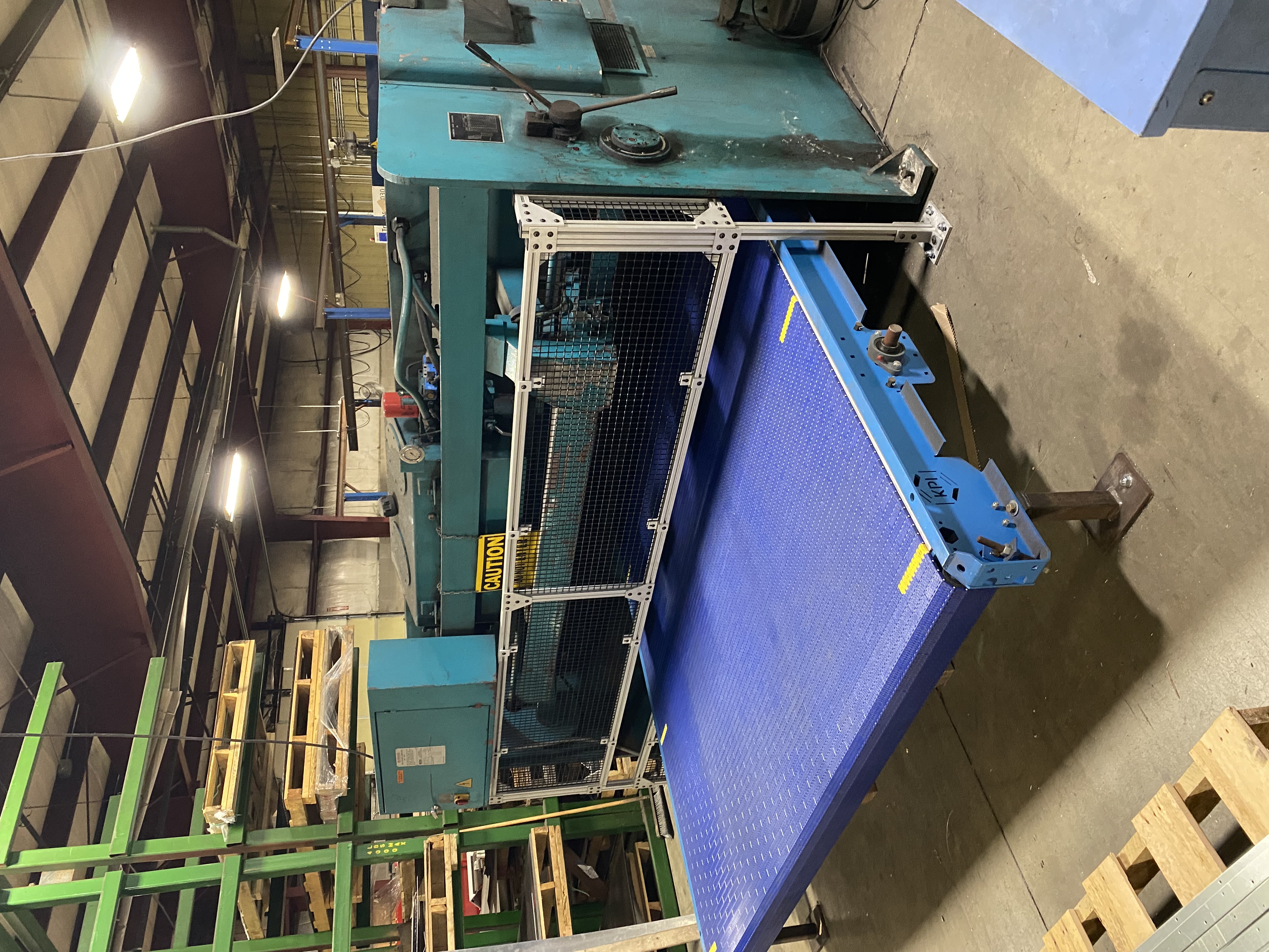 Shear Press Back Guarding