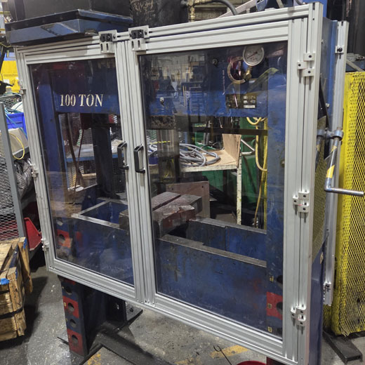 Shop Press Machine Guarding