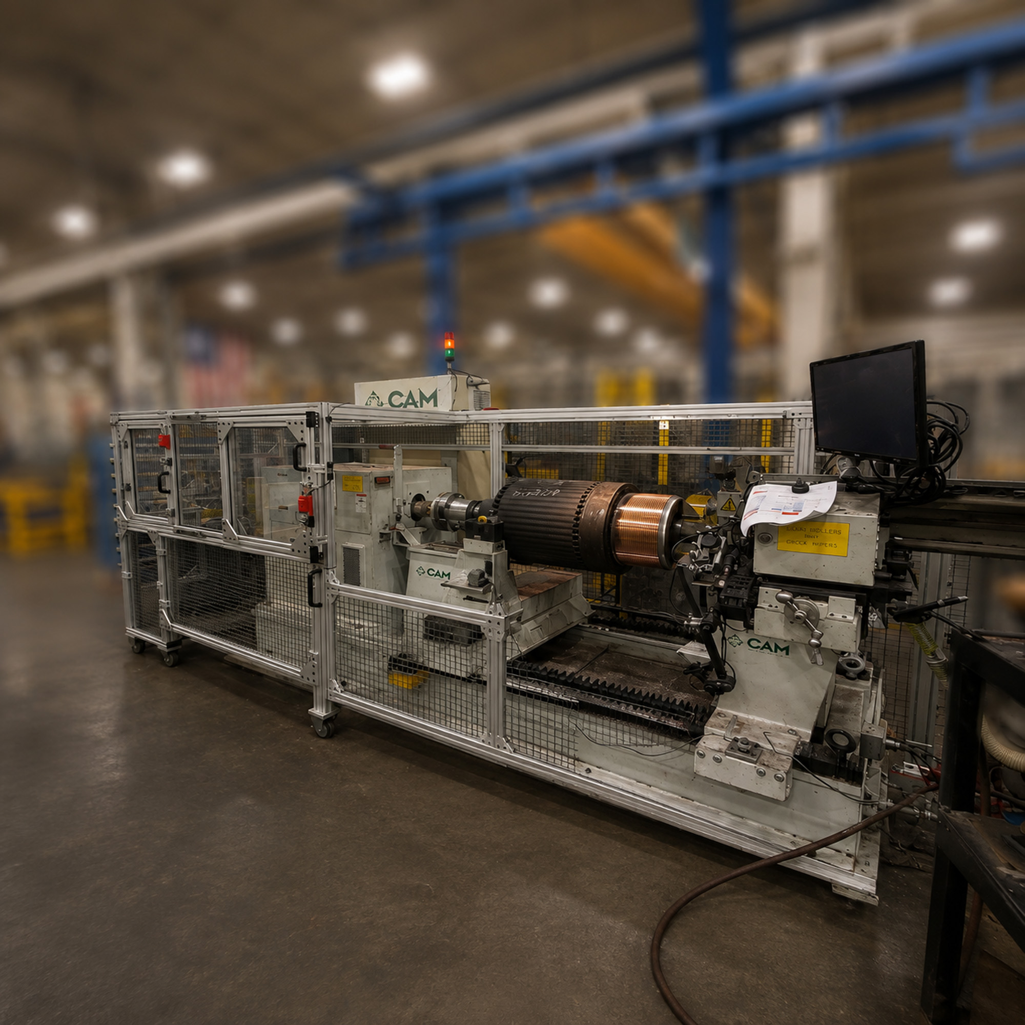 Stator Test Cell Open