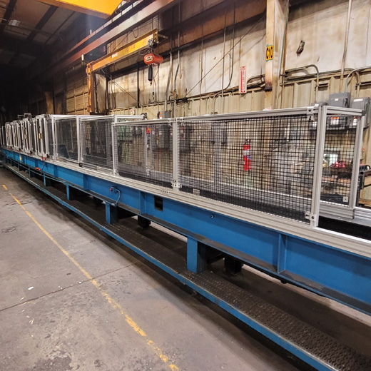 Telescoping Machine Safety Enclosure