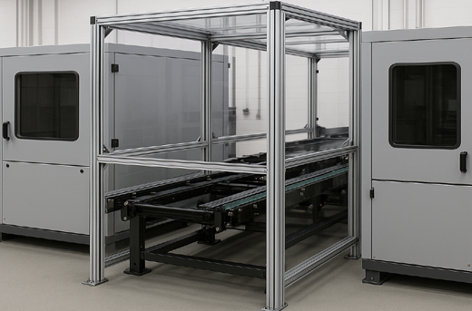 Case Study: Turnkey Tunnel Guarding for EV Battery Conveyor System