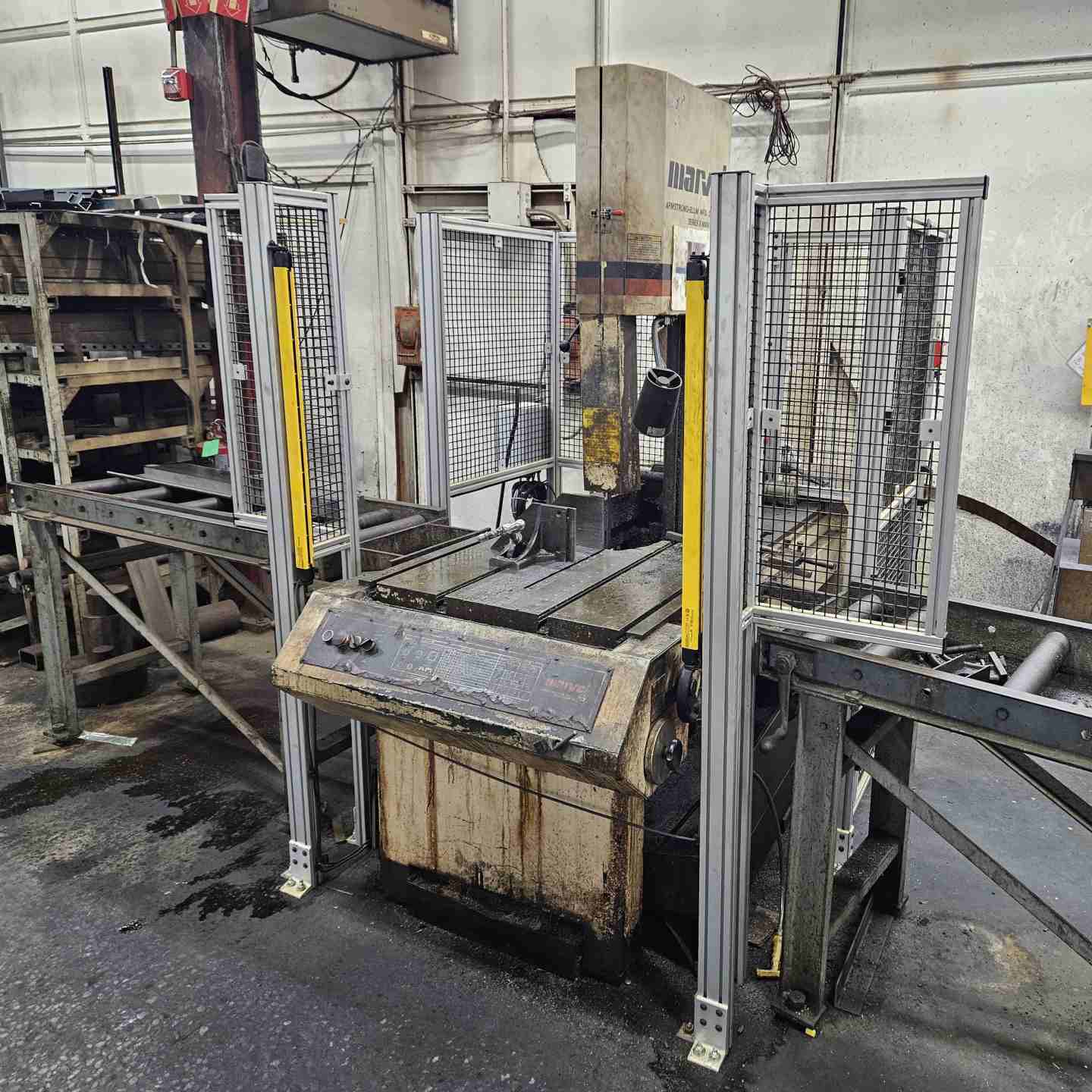 Vertical Bandsaw Guarding System